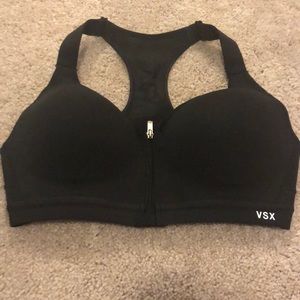 Black Victoria secret sports bra 34D
